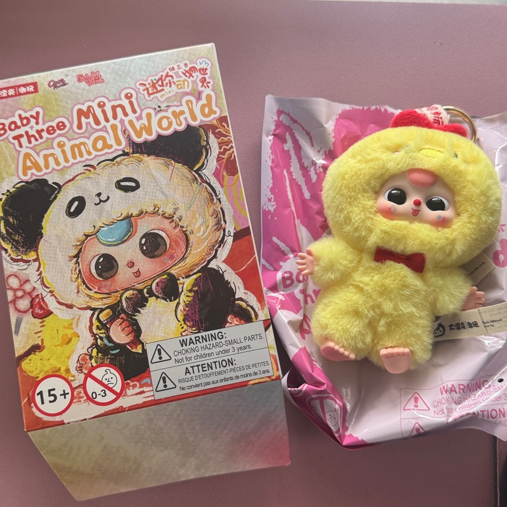 🥰BB3 Mini Animal World Blind box-Confirmed Boji!